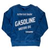 Mikina modrá Gasoline, vel. 110
