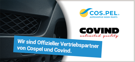 Offizieller Vertriebspartner von Cospel und Covind