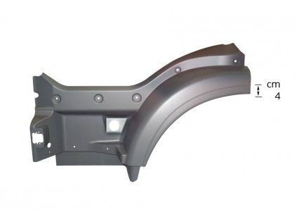 Trittstufenoberteil TGL 10, linke Seite