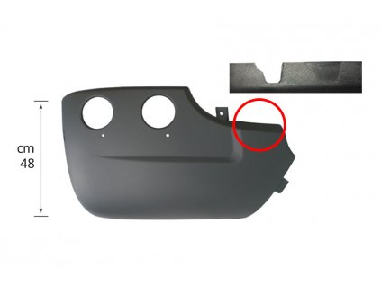 Stoßstangenecke Scania R 2010, rechte Seite