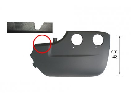 Stoßfängerecke Scania R 2010, linke Seite