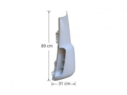 Windabweiser DAF LF, linke Seite