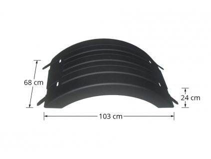 Hinterradkotflügel, Volvo FH08, RVI Magnum, rechte und linke Seite