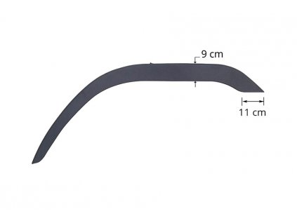 Kotflügelverkleidung Volvo FH, linke Seite