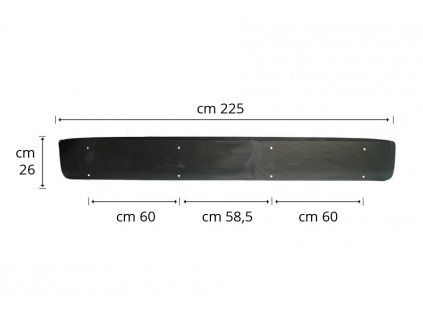 Sonnenblende MAN TGA, TGX, mittleres Fahrerhaus