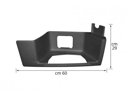 Trittfläche MAN LX, TGS, grau, rechts