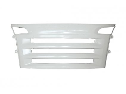 Scania R-Motorhaube, oben, weiß, Metall