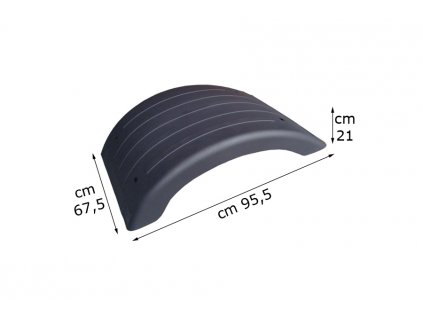 Iveco Hi-Way Kotflügel, hinten, oberer Teil