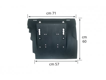 Blatník RVI Premium zadní, přední část,L