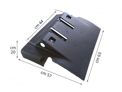 Blatník zadní RVI Premium, přední část, levá