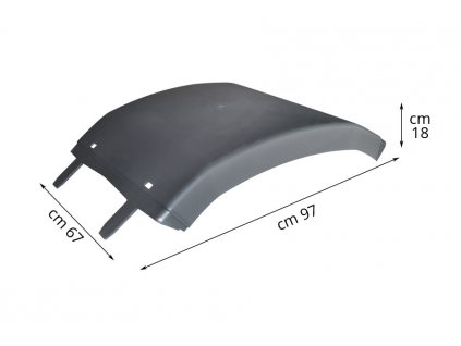 DAF 105 XF oberer Kotflügel, niedrig, beide Seiten