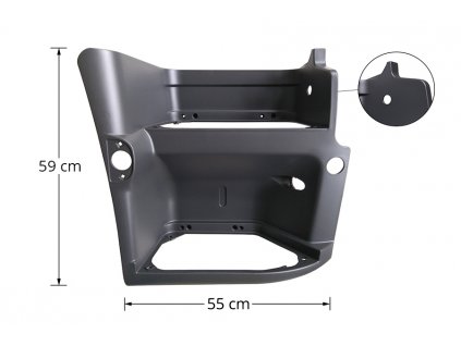 Trittstufe Renault Premium, rechte Seite