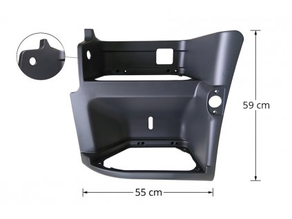 Schod kabiny RVI New Premium,  levá strana