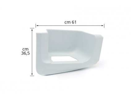 Stufenplastik DAF 95XF, rechte Seite