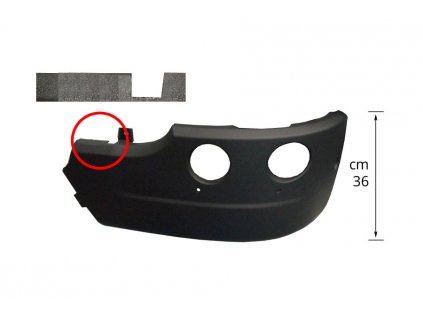 Scania R Stoßfängerecke, linke Seite, hohes Fahrerhaus