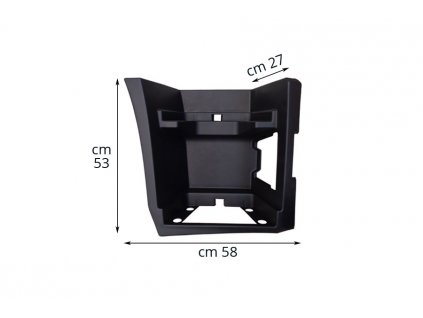Untere Trittstufe RVI T, rechte Seite