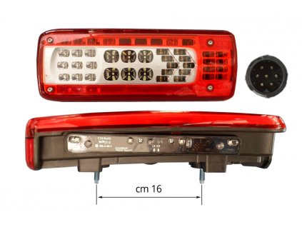 Volvo FH4 Rückleuchte, LED, linke Seite