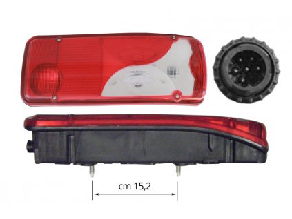 Scania-Schlussleuchte, rechte Seite