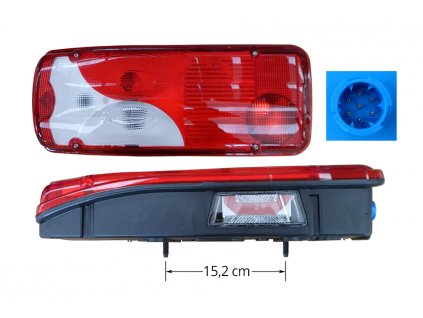 MAN, Scania Rücklicht, linke Seite