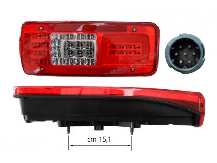 Schlussleuchte Scania R, LED, linke Seite