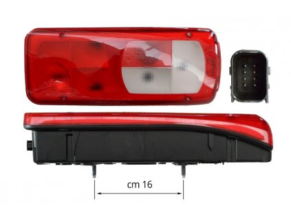 Rückleuchte DAF XF106, rechte Seite