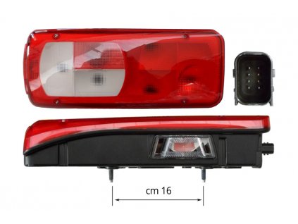 Rückleuchte DAF XF106, linke Seite