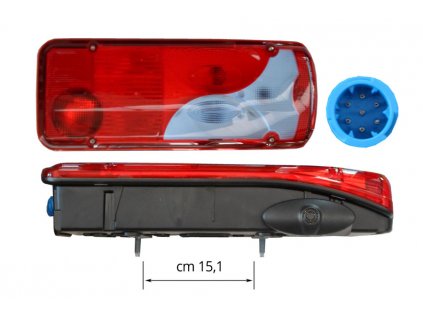 Rücklichtabdeckung MAN, TGA,TGX,TGM, rechte Seite