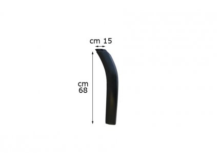 Lem blatníku za kolo levá strana Scania R2016 / PGRS