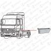 Kotflügelverbreiterung Actros, L, Baumodell