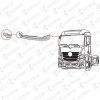 Sonnenblende MB Actros 4,Classic Space
