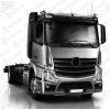 Sonnenblende MB Actros 4,Classic Space