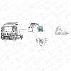 Blatník MB Actros 2,3, Axor 2, pravá a levá strana