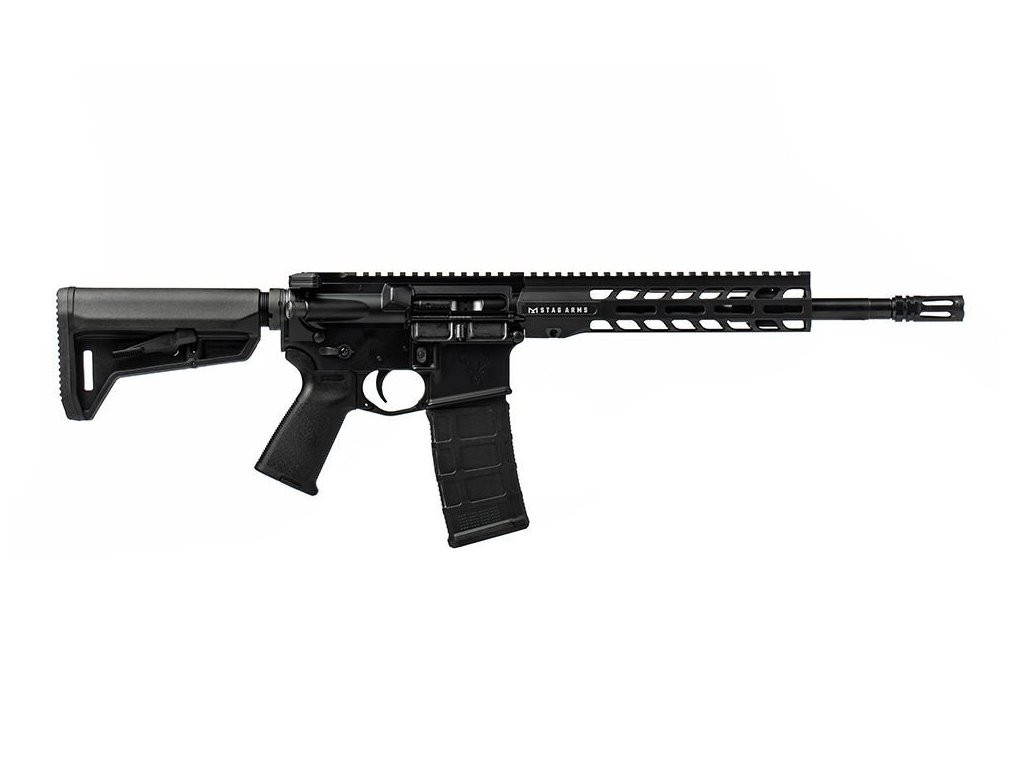 Puška sam. Stag Arms, Mod.: STAG 15 Enhanced Duty SBR, Ráže: .223 Rem, hl.: 12,5", černá