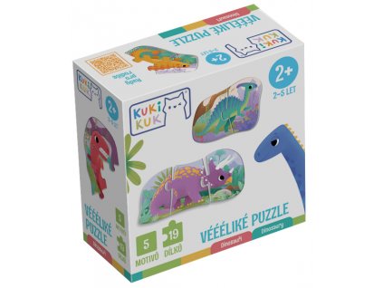 80006 VEEELIKE PUZZZLE DINO CZ