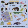 KukiKuk -  Samolepky Džungle