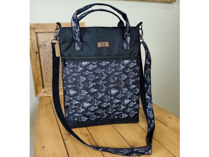 Taška na notebook - ryby