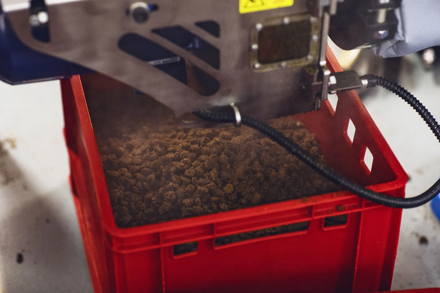 Granule pečeme max. na 110 °C