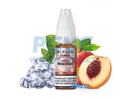 elf liq peach ice