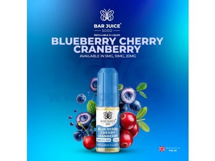 bar juice blueberry cherry cranberry