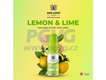 bar juice lemon and lime