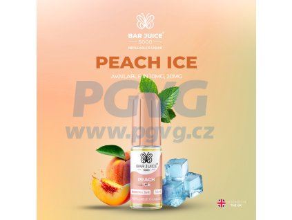 bar juice peach ice