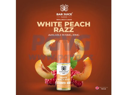 bar juice white peach razz