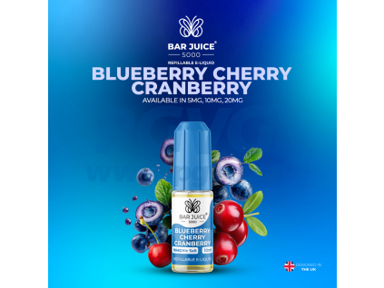 bar juice blueberry cherry cranberry
