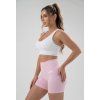 Phantera Šortky s Rebrovaným Pásom - Light Pink