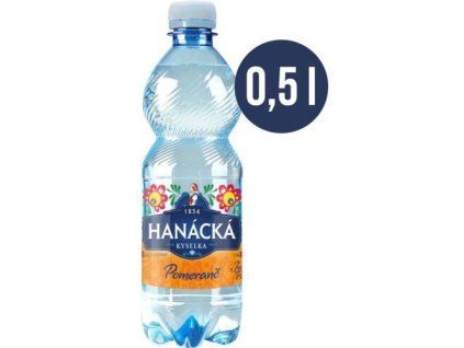 Hanácká kyselka pomeranč 0,5L