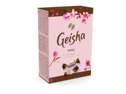Geisha pralines dark hazelnut 150g