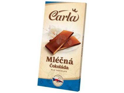 Carla čokoláda mléčná obdélník 80g
