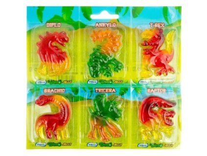 Vidal želé balené dino jelly 11g