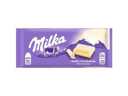 Milka white 100g CZ