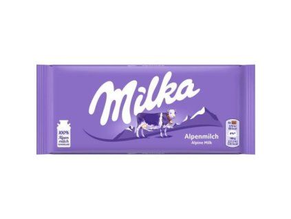 Milka milk 100g CZ